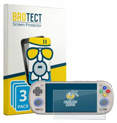 Produktbild von 3x BROTECT Entspiegelungs Schutzglas für Retroid Pocket 6 Schutzfolie Panzer Folie Glas Display Schutz matt