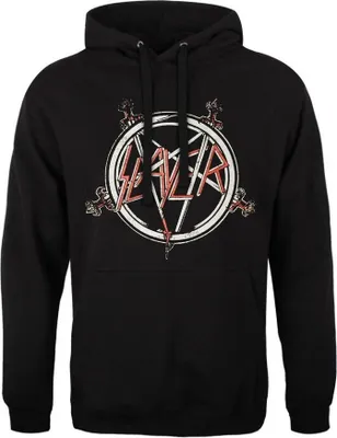 Produktbild von Slayer - Mikina s kapucí pro muže/dámy uni RO1761 (XL) (Black)