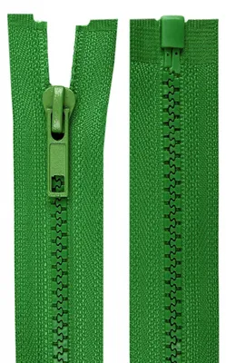 1 Reißverschluss Profil 5mm 50 cm teilbar, Autolock grün