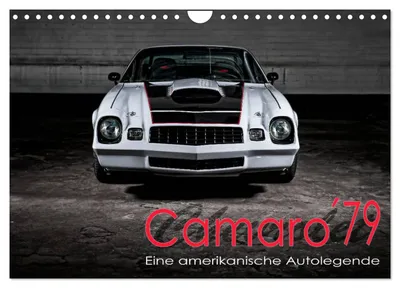 Produktbild von Chevrolet Camaro ´79 (Wandkalender 2027 DIN A4 quer), CALVENDO Monatskalender