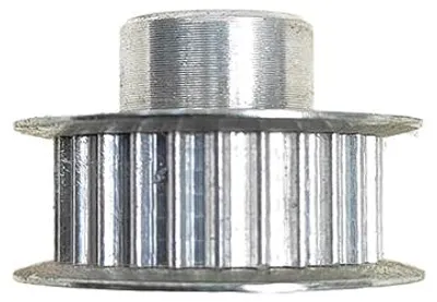 Obrázek produktu pro Řemenice, šířka: 5 mm, 26 zubů, řemen 6 mm, hliník, T2, Ozdowski