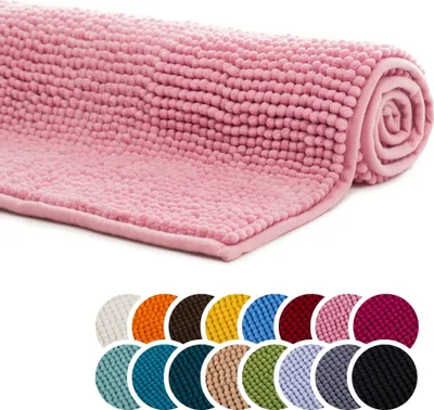 Produktbild von liebling - Badteppich, 60 x 100 cm, Fußbodenheizung geeignet, 100% Mikrofaser, altrosa