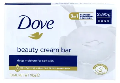 Productafbeelding van Dove Original Beauty Cream Zeep 2 x 90 Gram (2 stuks)