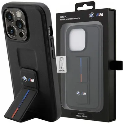 Produktbild von BMW Hardcase Grip Hot Stamp Hülle Kompatibel mit iPhone 14 Pro Max Schwarz