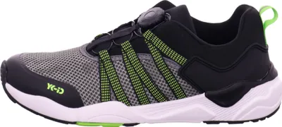 Side view of a single sneaker against a white background.