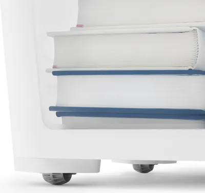 Produktbild von Fussadapter m. Rollen für Box 45 l ALBRIS, Farbe:Weiß