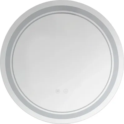 Obrázek produktu pro Koupelnové zrcadlo, LED osvětlení, dotykový spínač, BÍLÁ