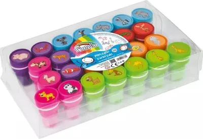 Zdjęcie produktu dla Stempelki dla dzieci ZOO 26 szt. FIORELLO