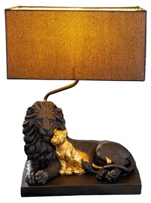 Produktbild von LIONHEART Leuchte - schwarz - Kunstharz - Höhe 45,5cm x Breite 32cm