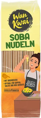 Produktbild von Wan Kwai Soba Nudeln Suppen Wok und Salatgerichte aus Buchweizen 300g