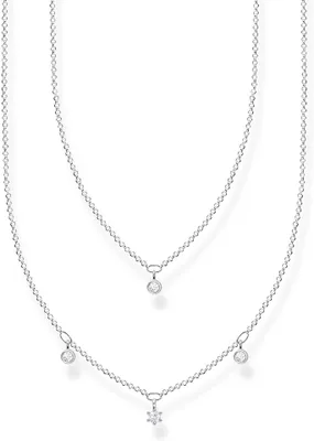 Zdjęcie produktu dla Thomas Sabo - KE2078-051-14-L45v - Naszyjnik - Damski - Srebro 925 - 40-45cm