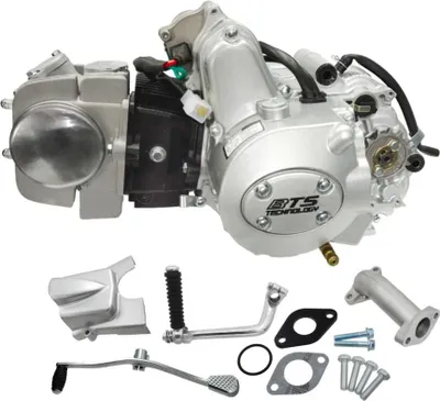 Obrázek produktu pro BTS 152FMI horizontální motor, 125 cm³ čtyřtaktní, čtyřstupňová manuální převodovka, stříbrná barva
