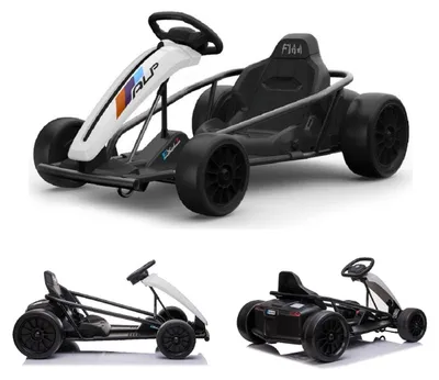Obrázok produktu pre Detské elektrické autíčko "e-Gokart" s 24 V a funkciou driftovania + 2x 12V9AH batéria a 2 motory