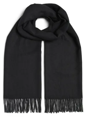 Productafbeelding van PIECES, dames, sjaal, model Pcnoah, lange sjaal, merk Noos, artikelnummer Bc, kleur zwart, one size