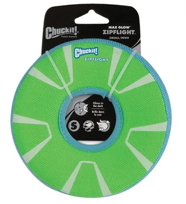 Produktbild von Chuckit Max Glow Zipflight Frisbee Glow In The Dark