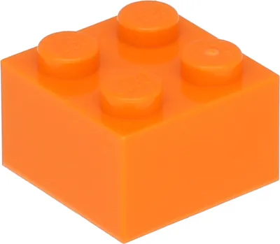 Immagine prodotto di Mattoncini Lego® 2x2 3003 - 100 pezzi arancione