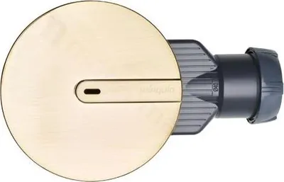 Image de Wirquin | Ecoulement de douche Fi90 - Or - Slim+ - Acier inoxydable de haute qualité - Nettoyage facile - Débit élevé