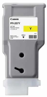 Produktbild von Canon PFI-207 Y, Gelb, Tinte auf Pigmentbasis, 1 Stück(e)