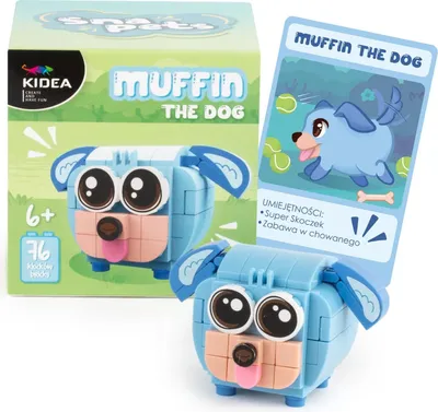Produktbild von Snapets Hund Muffin blau Kidea Blöcke