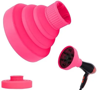 Immagine prodotto di Diffusore universale per asciugacapelli - Diffusore per ricci - 1 pezzo - Diffusore ceramico per asciugacapelli - Diffusore per capelli ricci - Pieghevole - Diffusore per asciugacapelli - Universale - Adatto per capelli ricci