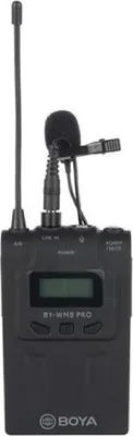 Produktbild von BOYA TX8 Pro, Lavalier-Mikrofon, Kondensatormikrofon, 3,5 mm, Fixed, Taschensender, Ultrahochfrequenz (UHF)