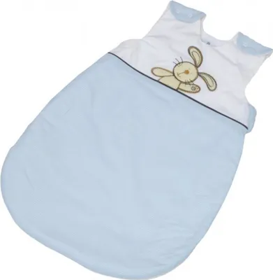 Produktbild von Be Be's Collection 508-53 110cm Sommer-Schlafsack Hasi, blau