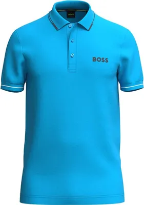 Produktbild von Boss Herren Poloshirt Türkis 50506203-442 Grösse M