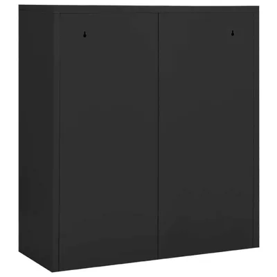 Obrázek produktu pro Kancelářská skříň antracitové 90 x 40 x 102 cm ocel