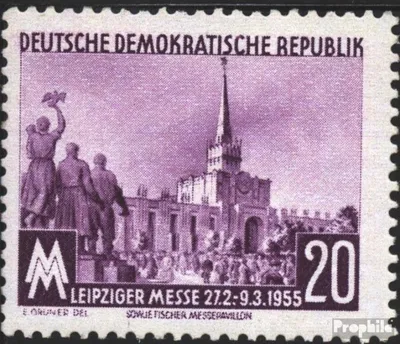 Produktbild von Briefmarken DDR 1955 Mi 447 postfrisch Leipziger Frühjahrsmesse
