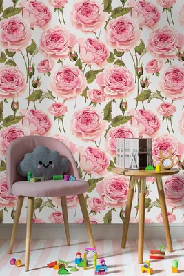 Produktbild von Coloray Fototapete 208x146 cm An Einer Wand Latex Latextapete - Englische Rosen