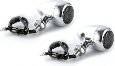 Obrázek produktu pro LED indikátor motocyklu # RV368 s ECE pro chopper přední-zadní dostat chro