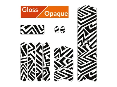 Produktbild von ALGIS Gloss Frame Guards Kit M - Black Lines