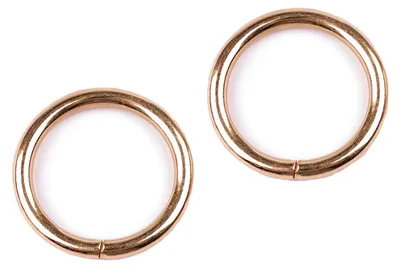Produktbild von 10 stabile Metallringe Rundringe O-Ringe Gurt-Ringe, Größen-/Farbwahl, Farbe:altmessing, Größe:20x3mm