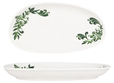 Productafbeelding van Bonna Serveerschaal - Lavis Groen - Porselein - 25x14 cm (380cc)