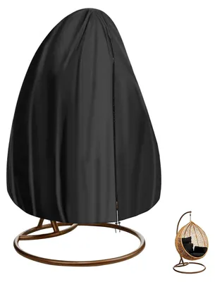 Image de Housse de protection pour fauteuil suspendu - Imperméable et résistante aux UV - 190 x 115 cm