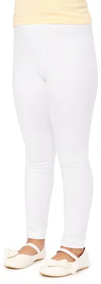Image de Merry Style filles leggings longs en coton MS10-225 (blanc, 152 cm)
