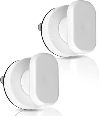 Produktbild von Türgriff mit Saugnapf – selbstklebend – 2er-Pack – ABS-Kunststoff