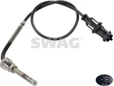 Produktbild von SWAG 33 10 2592 Abgastemperatursensor für FIAT Ducato Kastenwagen (250, 290) 305mm