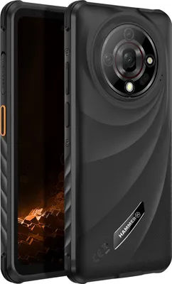 Immagine prodotto di HAMMER Hammer Iron 6 (Black) DS 6.56" IPS TFT 720x1612/2GHz/128GB/6GB RAM/Android 14/microSDXC/WiFi