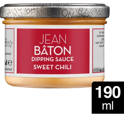Obrázok produktu pre Jean Bâton Sladká chilli omáčka 190 g – Pikantná, sladká omáčka