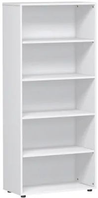 Produktbild von Geramöbel Regal mit Standfüßen, 800x400x1808, Weiß, S-385001-W