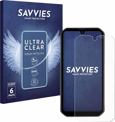 Produktbild von 6x Für Blackview BV9900 Pro Schutzfolie Savvies Displayschutz Display Schutz Folie Klar Transparent