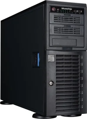 Image de bluechip SERVERline T30341s – AMD EPYC 4124P, 32 Go de RAM ECC, 2× SSD 960 Go, 2× Gigabit LAN