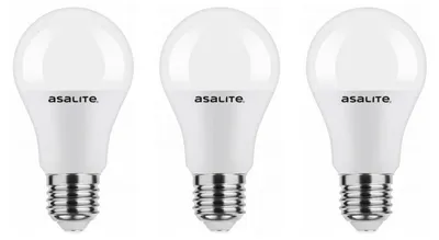 Produktbild von Asalite LED-Lampe A60 E27 7W 630lm 6500K 220-240V 3 Stück