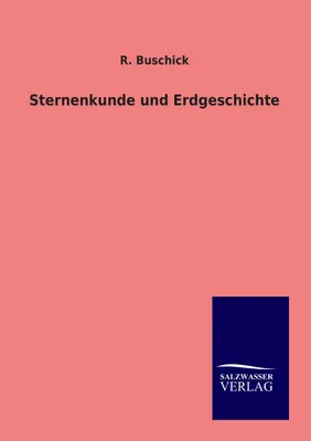 Produktbild von Sternenkunde und Erdgeschichte