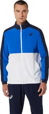 Produktbild von Asics Jacket Match Herren Blau Weiß