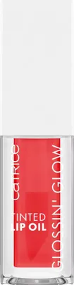 Zdjęcie produktu dla CATRICE Glossin Glow Tinted Lip Oil, Czerwony, Drama Mama, Odżywiający, Kobiety, Połysk, Lekki