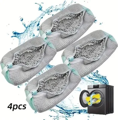 Prmape Schuhwaschbeutel Set - 2 Stück Für Perfekt Saubere Schuhe Aus Der Waschmaschine