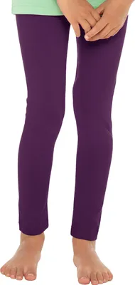 Produktbild von Celodoro Kinder Leggings, stretchige Jersey Hose aus Baumwolle - Lila 146-152