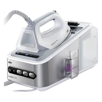 Produktbild von Braun CareStyle 7 Pro Dampfbügelstation IS 7155 WH weiß Dampfbügelstation